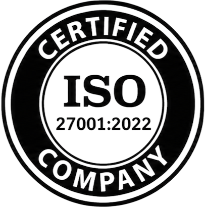 ISO 27001:2022 Certified Company ISO 27001:2022 Certified Company